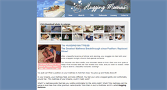 Desktop Screenshot of huggingmattress.com